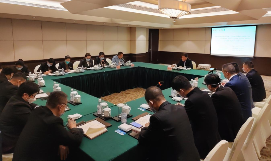 四川省AG电投厅集团党委书记、董事长任丁赴基层联系点宣讲党的二十大精神